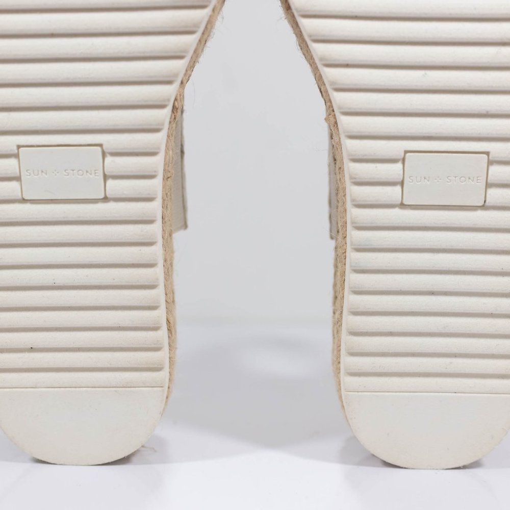 Sun + Stone Karli Sling Back Wedge Flatform Sandal - Picture 13 of 13
